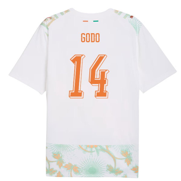 2026-2027 Ivory Coast Away Shirt (Godo 14)-SoccerKits Hub | Buy Soccer Jerseys Online
